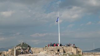 アテネの町が一望できるアクロポリス展望台