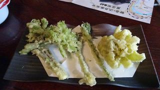 山菜の天ぷら