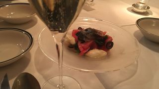 魚介と新潟ワインのマリアージュ