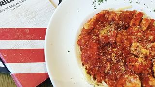 アメリカンな雰囲気が楽しめます