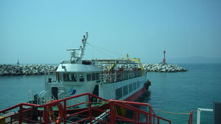 海雲台ビーチを海から眺められます