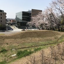 遺構：土塁・堀跡