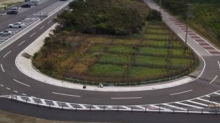 360度を見渡せる展望台がある