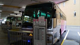 バス待ちに足湯