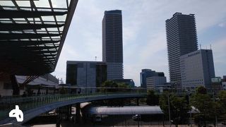 岐阜駅前の高層複合ビル
