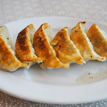 餃子はまあまあ