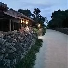 夕暮れの竹富島…素敵です(*^▽^*)