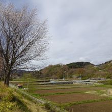 駐車場からの風景