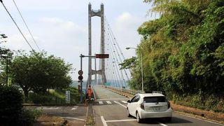 加部島に架かる橋です