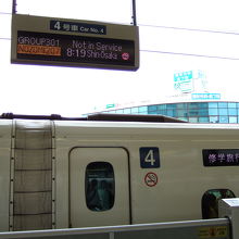 修学旅行の団体列車も多いです