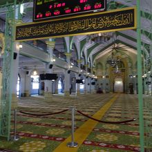 廊下からの見学です。