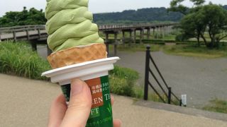 蓬莱峡のスタート地点にあるカフェ