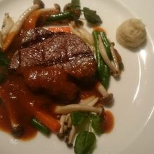 東京會舘のディナーコース