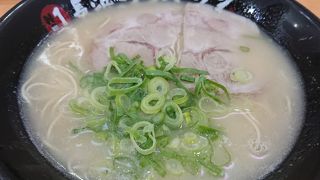 丁度よい麺の量、長浜ナンバーワン!!
