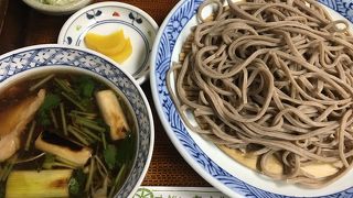 ラーメンが有名な蕎麦屋