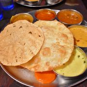 珍しい南インド料理専門店