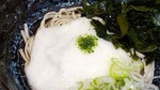 暑いに日にはさっぱり冷とろろそば