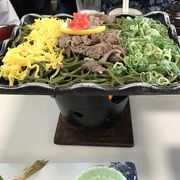 名物の「瓦そば」