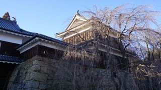 東虎口門に向かって右手