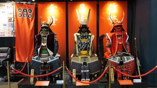 上田城と向かい合う場所に建つ大きな建物