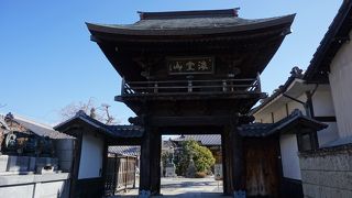 上田藩主の祈願所