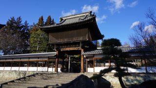 寒松院の発願によって再建された禅寺
