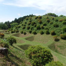 山中城址の障子堀