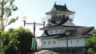 富山の中心地に鎮座するお城