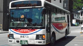 東武バスグループの塗装のバスになっていました。