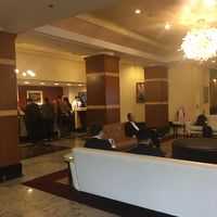 ロビーにはいつもコーヒーのサービスが。