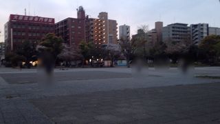 第二京浜沿いの大きめの公園
