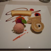 夕食のデザートも素晴らしかった