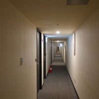 横長の建物なので廊下が長いです