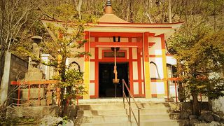 定山渓のパワースポット。