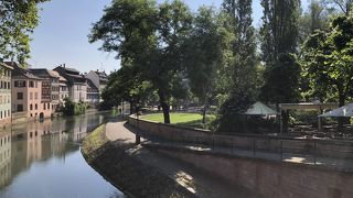 プティットフランス地区にある公園