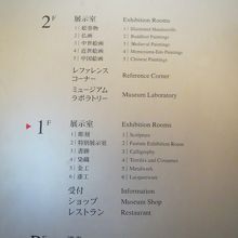 館内の案内