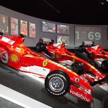 F1歴代チャンピオンマシン