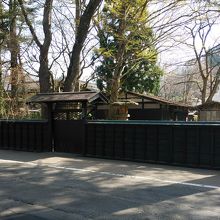 大きな敷地でした