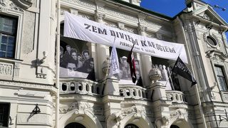 旧市街の北より