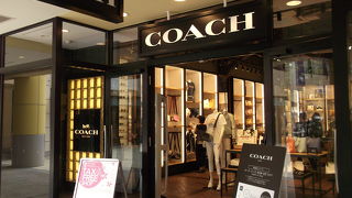 COACHのアウトレット