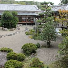 本坊裏手の名勝庭園