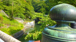琵琶湖から京都へ流れています