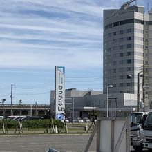 ホテルから歩けます