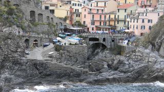 海沿いの道ですが