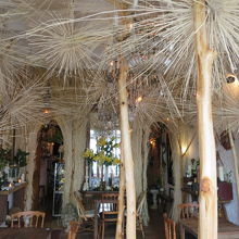 フローラルカフェ・ナパソーンの店内