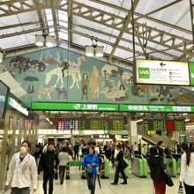 上野駅の中央改札口には猪熊弦一郎の壁画が飾られています By Norio2bo 上野駅のクチコミ フォートラベル 上野駅の中央改札口には猪熊弦一郎の壁画が飾られています By Norio2bo 上野駅のクチコミ フォートラベル