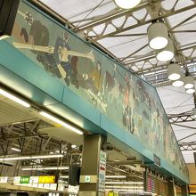 上野駅の中央改札口には猪熊弦一郎の壁画が飾られています By Norio2bo 上野駅のクチコミ フォートラベル 上野駅の中央改札口には猪熊弦一郎の壁画が飾られています By Norio2bo 上野駅のクチコミ フォートラベル