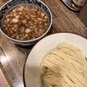 つけ麺が美味しかった！