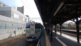 小樽～札幌、札幌～南小樽間を乗車。