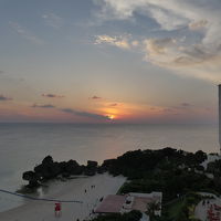 部屋から見えるサンセットビュー